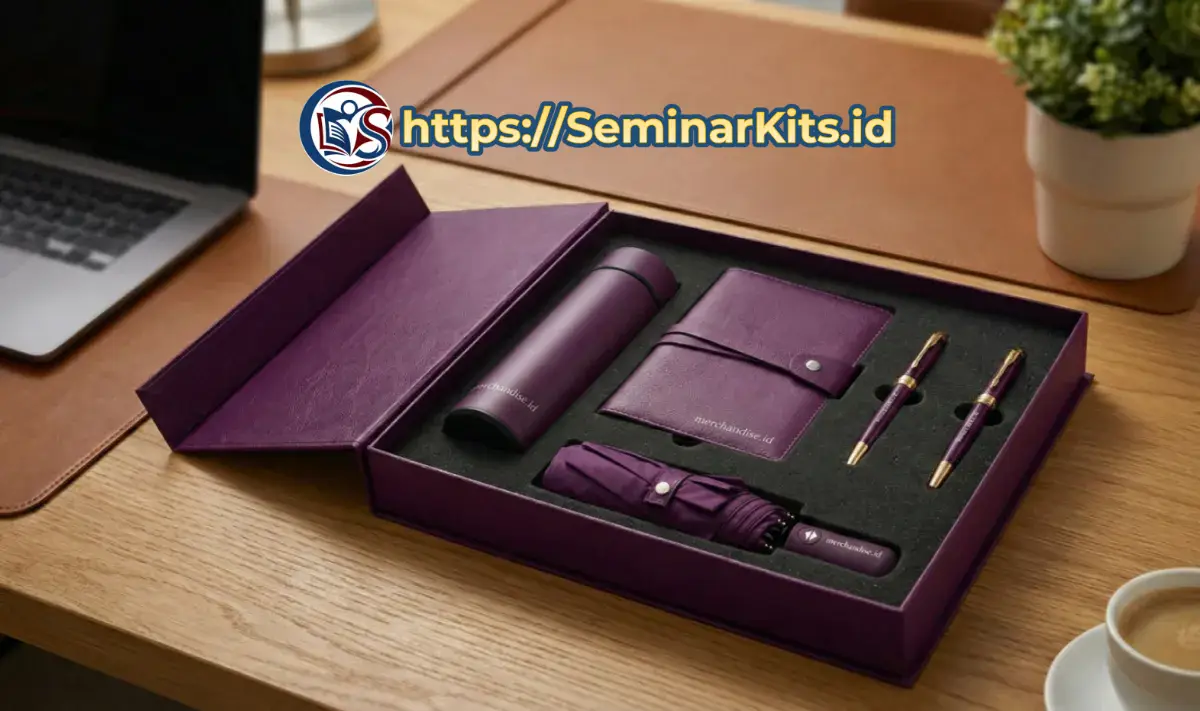 Ragam Pilihan Merchandise dan Seminar Kit Custom untuk Berbagai Kuota Pesanan