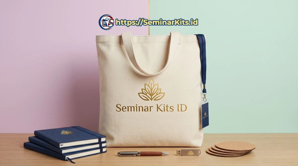 Paket Tas Seminar dan Notebook Custom Kualitas Pabrik