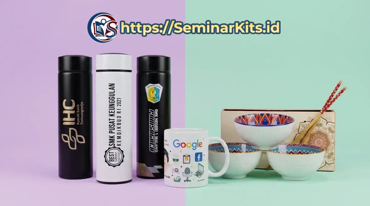 Tumbler Custom Seminar Kit untuk Pesanan Jumlah Kecil - Seminarkits.id